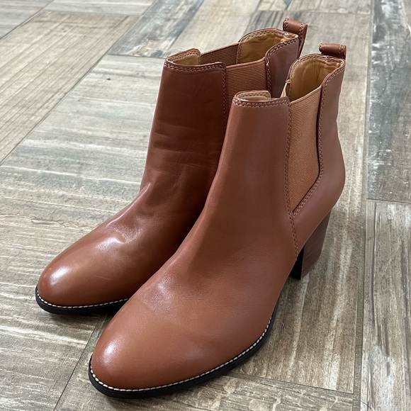 J. Crew Rory leather heeled boots - Picture 2 of 11